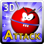 UFO Attack 3D Live أيقونة