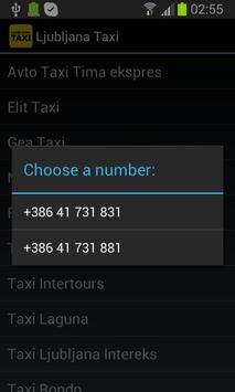 Ljubljana Taxi screenshot 1
