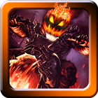 Halloween Bike rider game icon