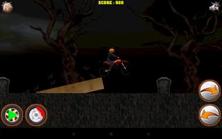 Halloween Bike rider game スクリーンショット 3