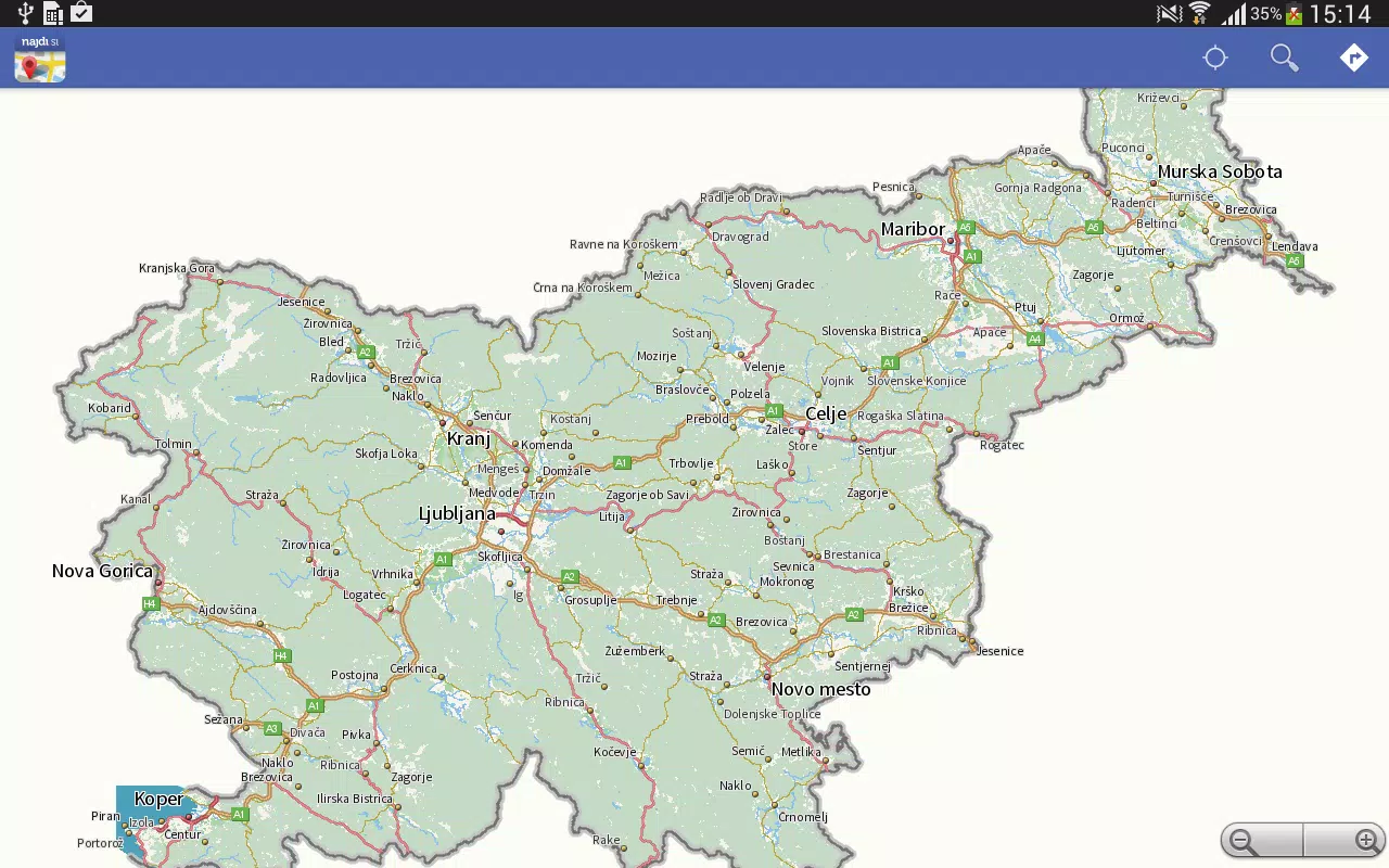 Najdi.si Zemljevid APK for Android Download