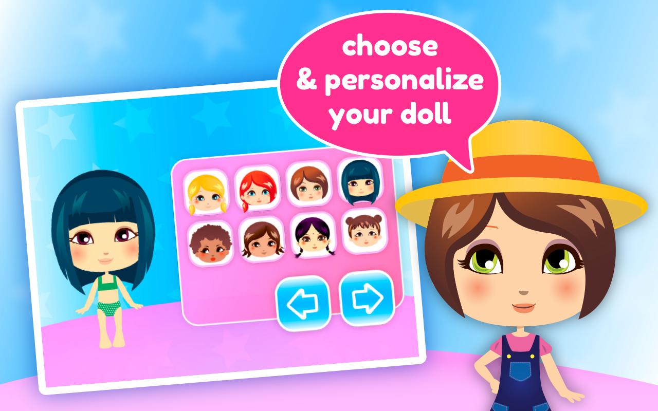 Игра Doll. Куклы игры сфера. Receptive game Dress up Dolls.