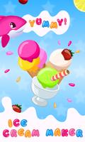 Ice Cream Kids - Cooking game plakat