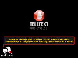 Teletekst RTVSLO by RedFox.si capture d'écran 2
