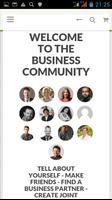 Business Community Affiche
