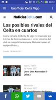 Unofficial Celta Vigo syot layar 1