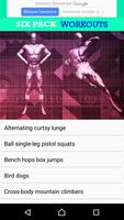Poster SixPack Fitness Musculation