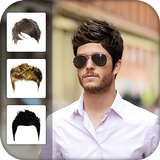 Man Hairstyles Photo Editor icône