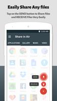 share in air : File Transfer Affiche