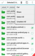 برنامه‌نما Green File Explorer عکس از صفحه