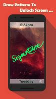 Signature Lock Screen Poster