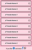 Meaning Female Names اسکرین شاٹ 2