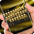 Silk Gold Luxury Keyboard Theme icono