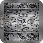 Silver Door Lock Screen icône