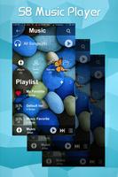 S8 EDGE Style Music Player : MP3 Music Player plakat