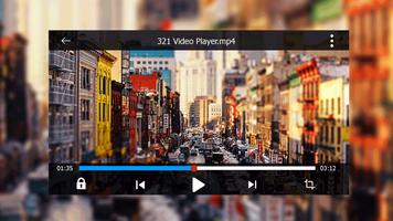 321 Video Player for Android Affiche