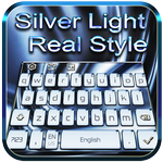 Silver Light Ray Style Keyboard Theme APK
