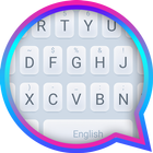 Silver Purity Theme&Emoji Keyboard ikon