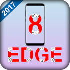 EDGE MASK - edge lighting & rounded corners of S8 آئیکن