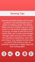 Running Tips تصوير الشاشة 2