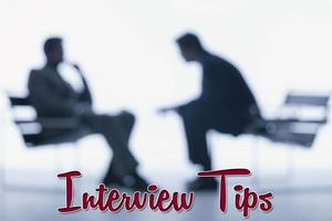 Interview  Tips الملصق