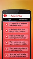 Resume Tips-poster