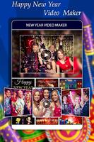 Happy New Year Video Maker 2018 - Slideshow Maker ポスター