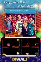 Happy New Year Video Maker 2018 - Slideshow Maker スクリーンショット 1