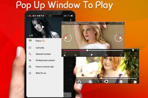 Video Tube - Floating Play , HD Video Player capture d'écran 2