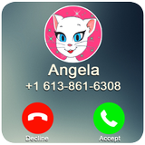 A Call From Talking Angela Zeichen