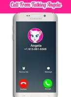 A Call From Talking Angela 포스터