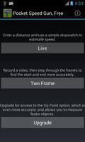 Pocket Speed Gun, Free تصوير الشاشة 3