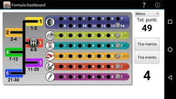 برنامه‌نما Formula D dashboard عکس از صفحه