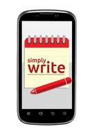 Simply Write - Notes and Memos Affiche