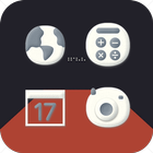 Simple Arctic Style Icon Pack icono