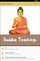 BUDDHA TEACHINGS Affiche