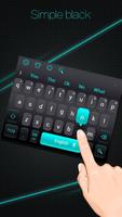 Simple Black Keyboard 포스터