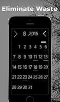 Simple Calendar app *DeepBlack Poster