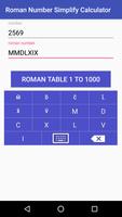 Roman Number Calculator capture d'écran 1