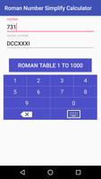 Roman Number Calculator capture d'écran 2