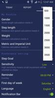 برنامه‌نما Pedometer Step Counter عکس از صفحه