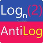 Logarithm & Anti-log Calculator (Decimal/Fraction)-icoon