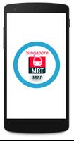 Singapore MRT Map Affiche