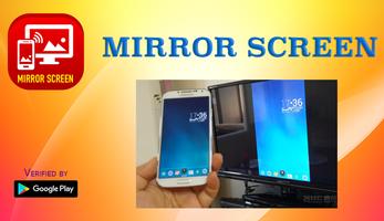 Mirror Phone Window on TV Screen الملصق