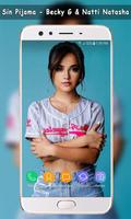Sin Pijama - Natti Natasha , Becky G Wallpaper Ekran Görüntüsü 1