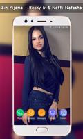 Sin Pijama - Natti Natasha , Becky G Wallpaper ภาพหน้าจอ 2