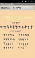Child Memory Game Bangla poster