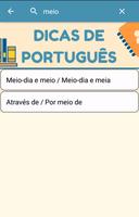 Dicas de Português captura de pantalla 1