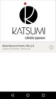 Katsumi Culinária Japonesa Plakat