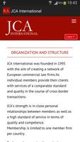JCA International poster